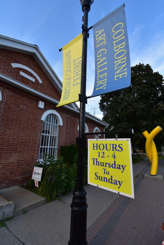 Exterior of Colborne Art Gallery