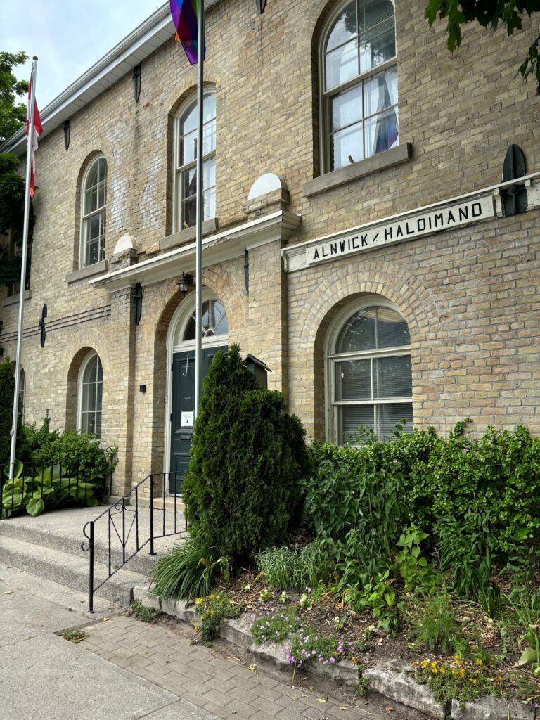 Exterior of Grafton Town Hall