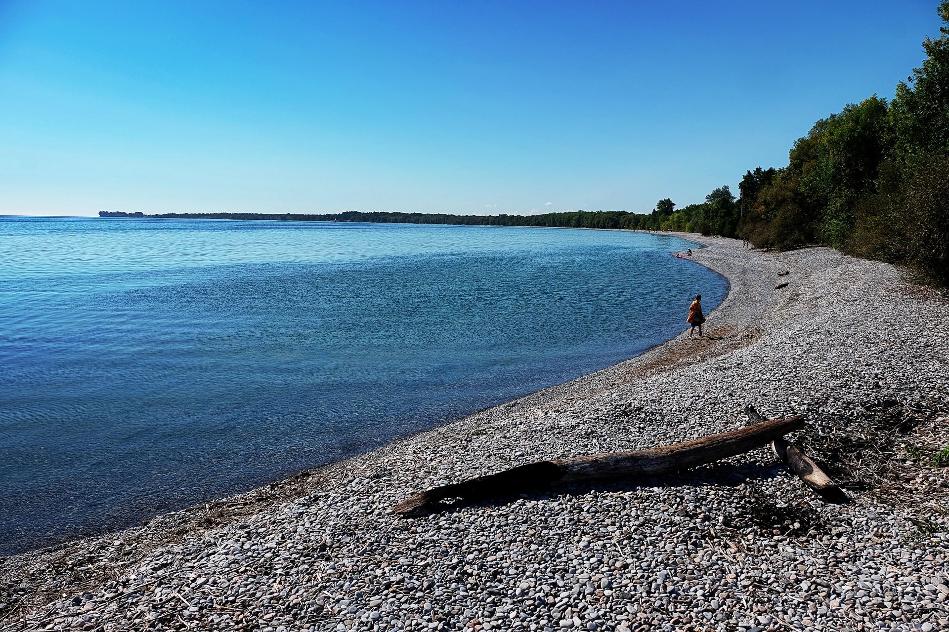 Wicklow beach on Lake Ontario