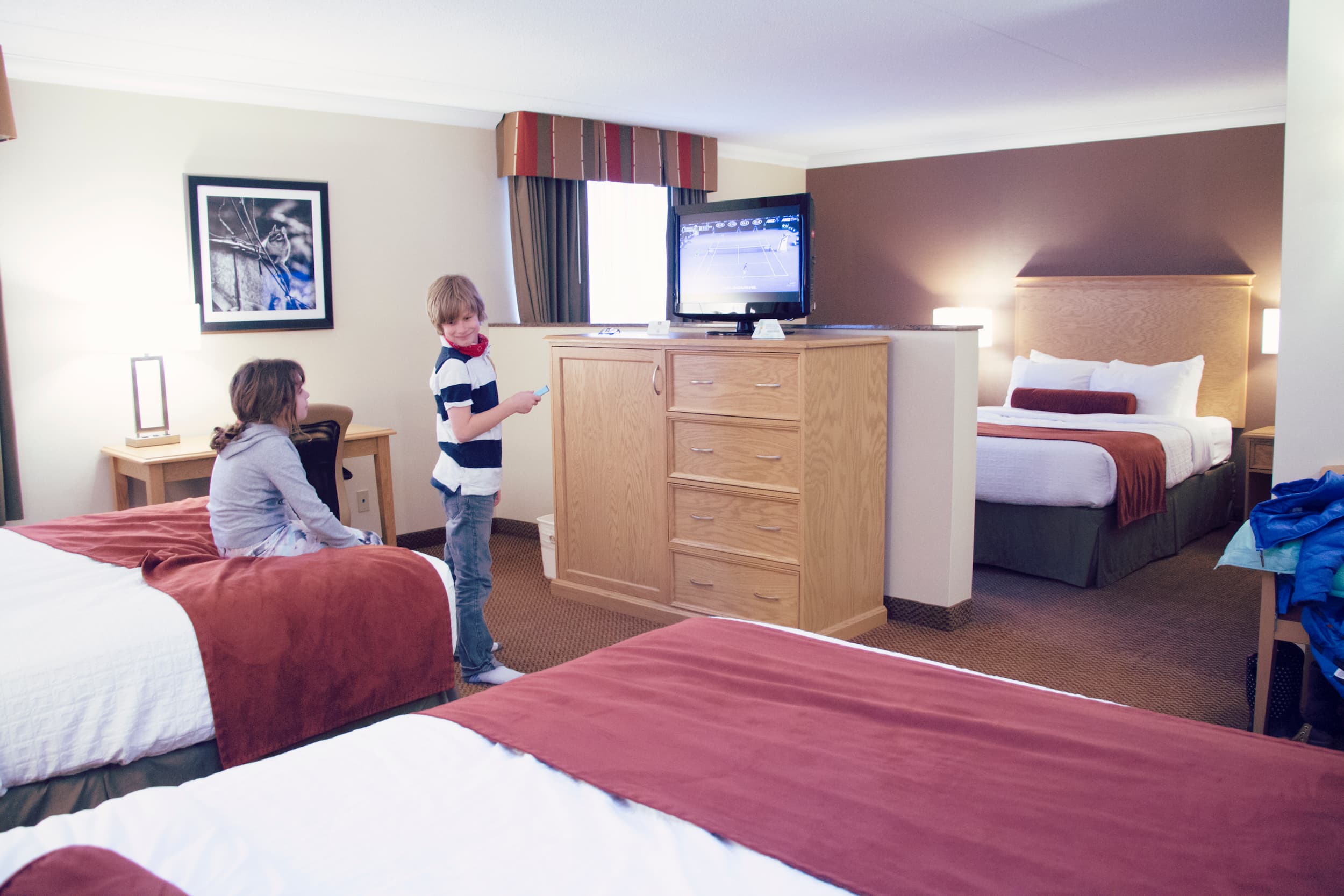 Family style room at Best Western Plus Cobourg