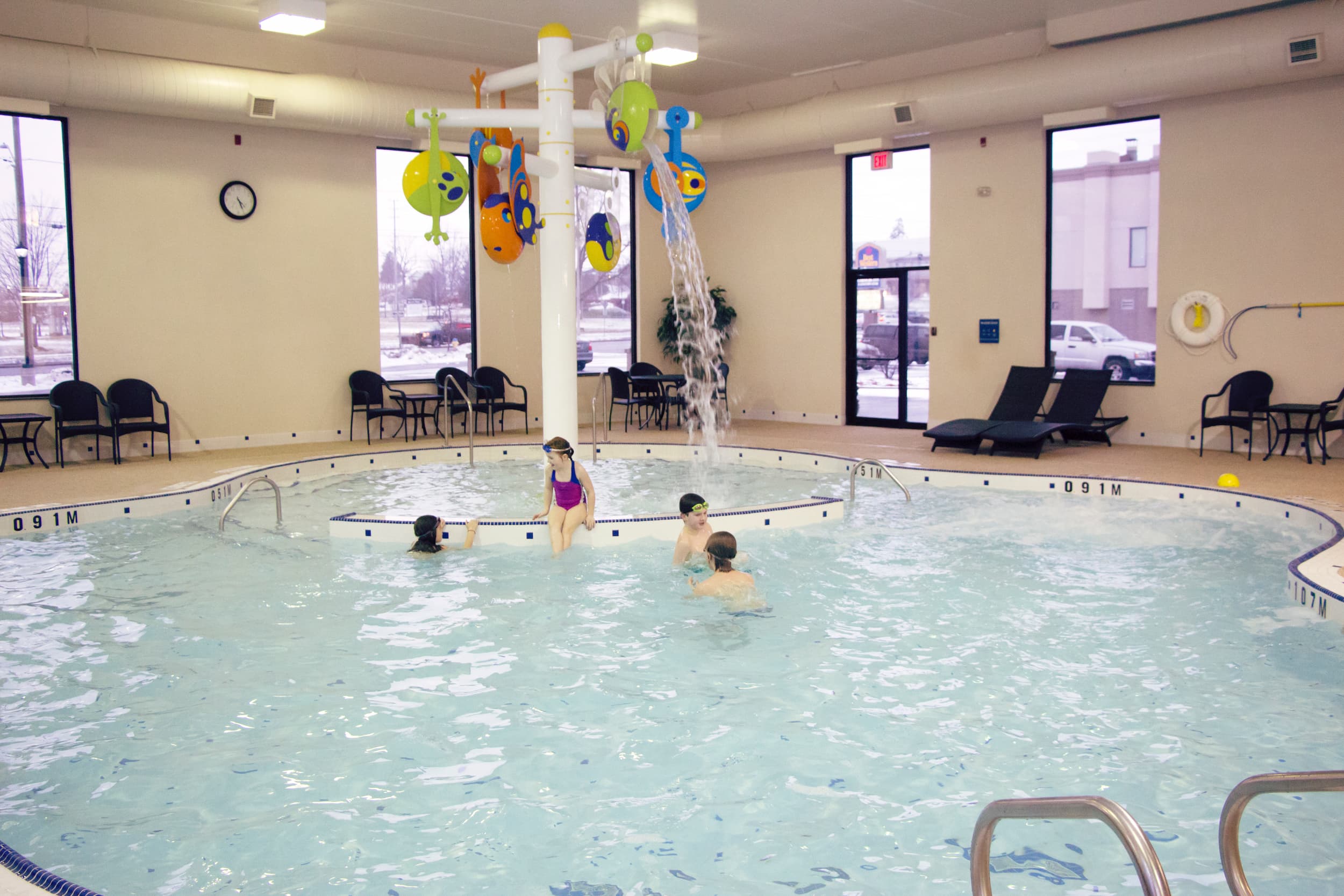 Indoor swimming pool at Best Western Plus Cobourg