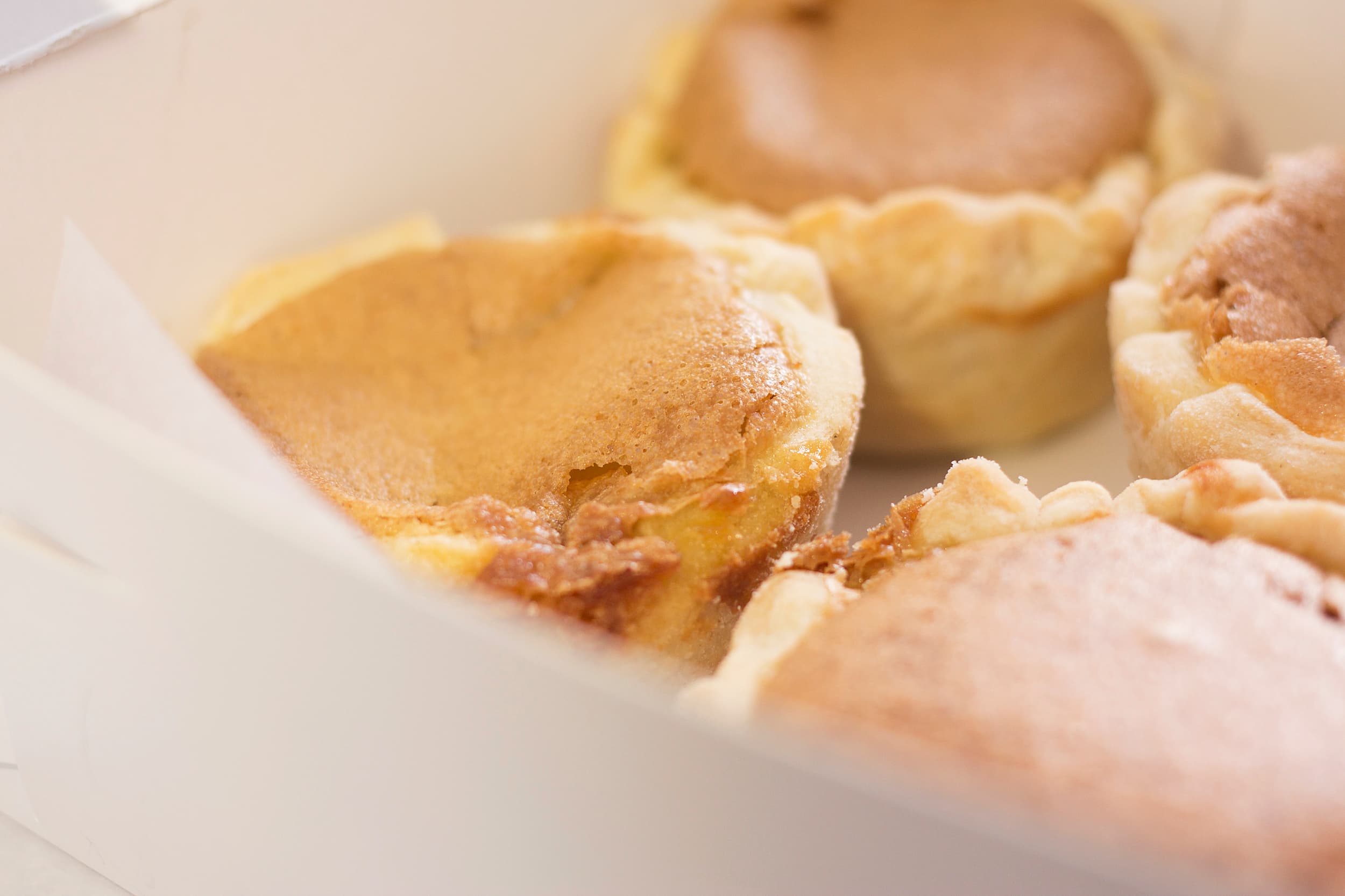 Butter tarts in a box