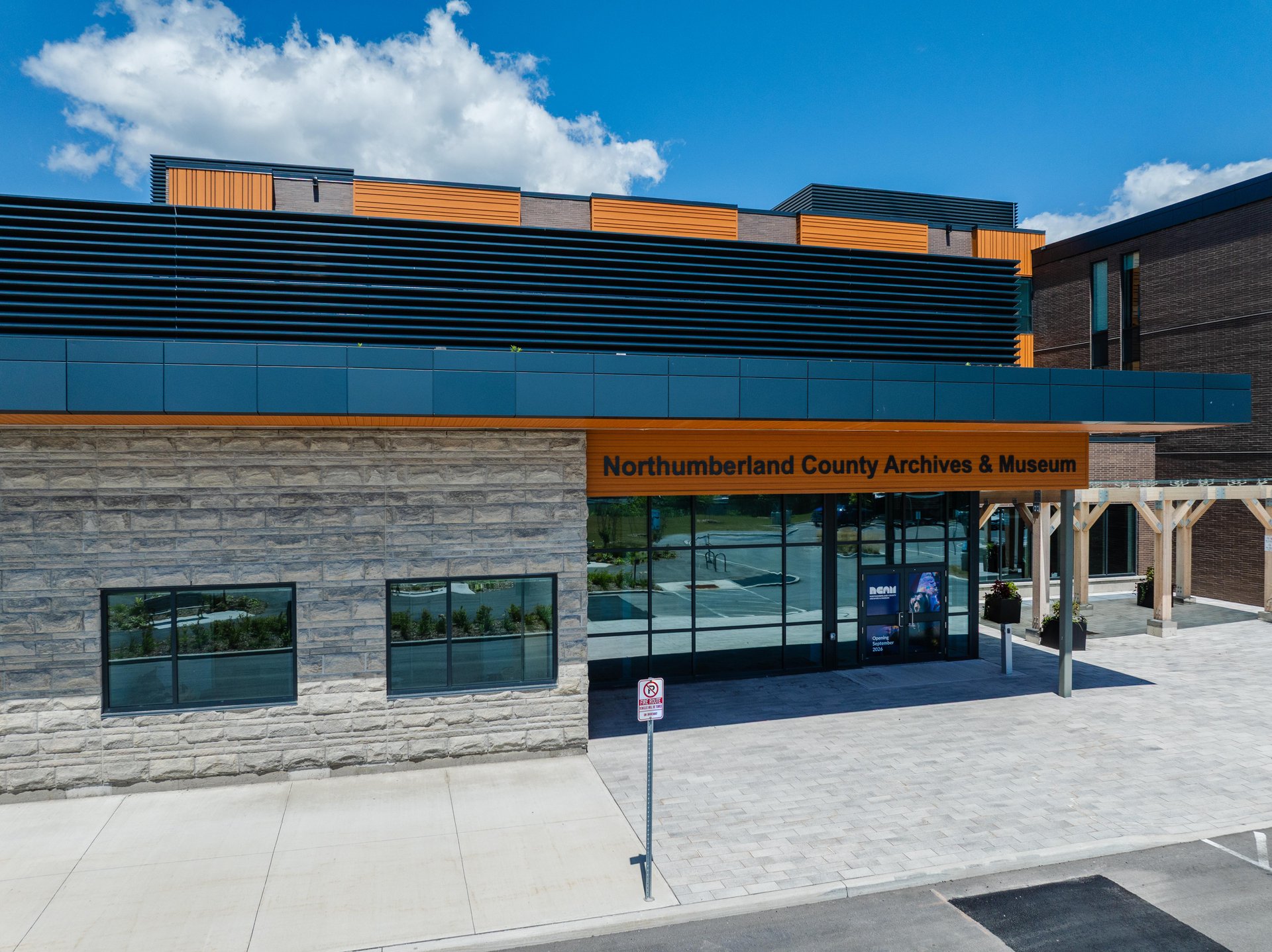 Exterior of Northumberland County Archives and Museum