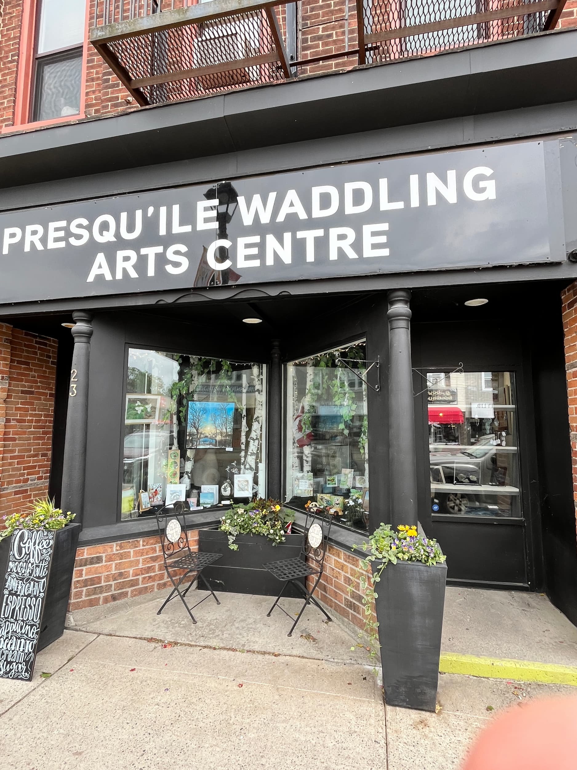 Exterior of Presqu'ile Waddling Arts Centre