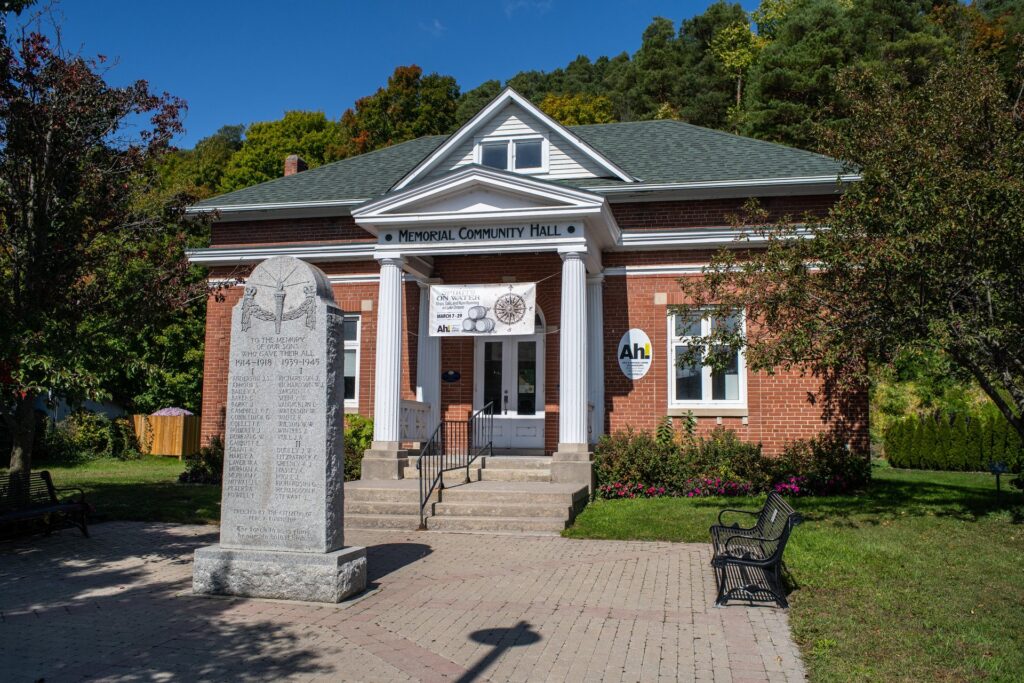 Exterior of Warkworth Community Hall