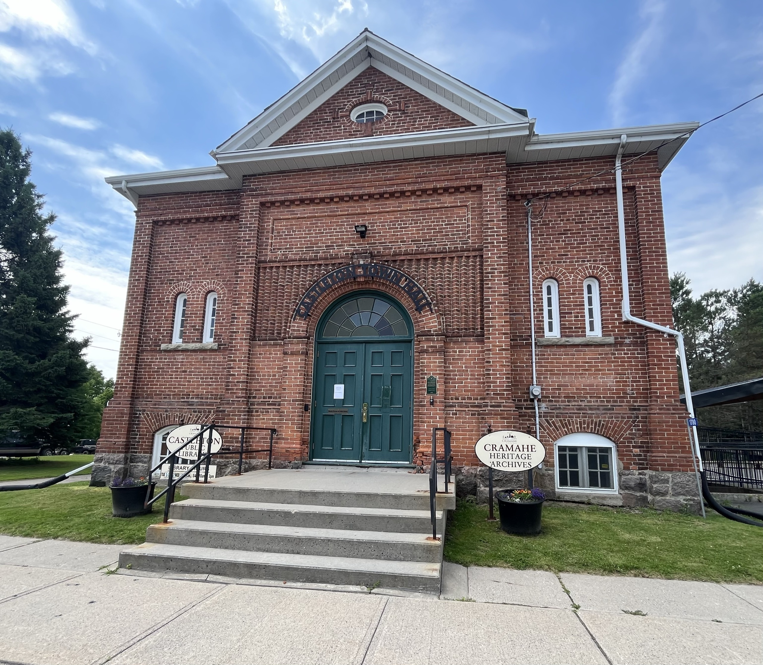 Photo of Camahe Township Public Library, Castleton Branch.