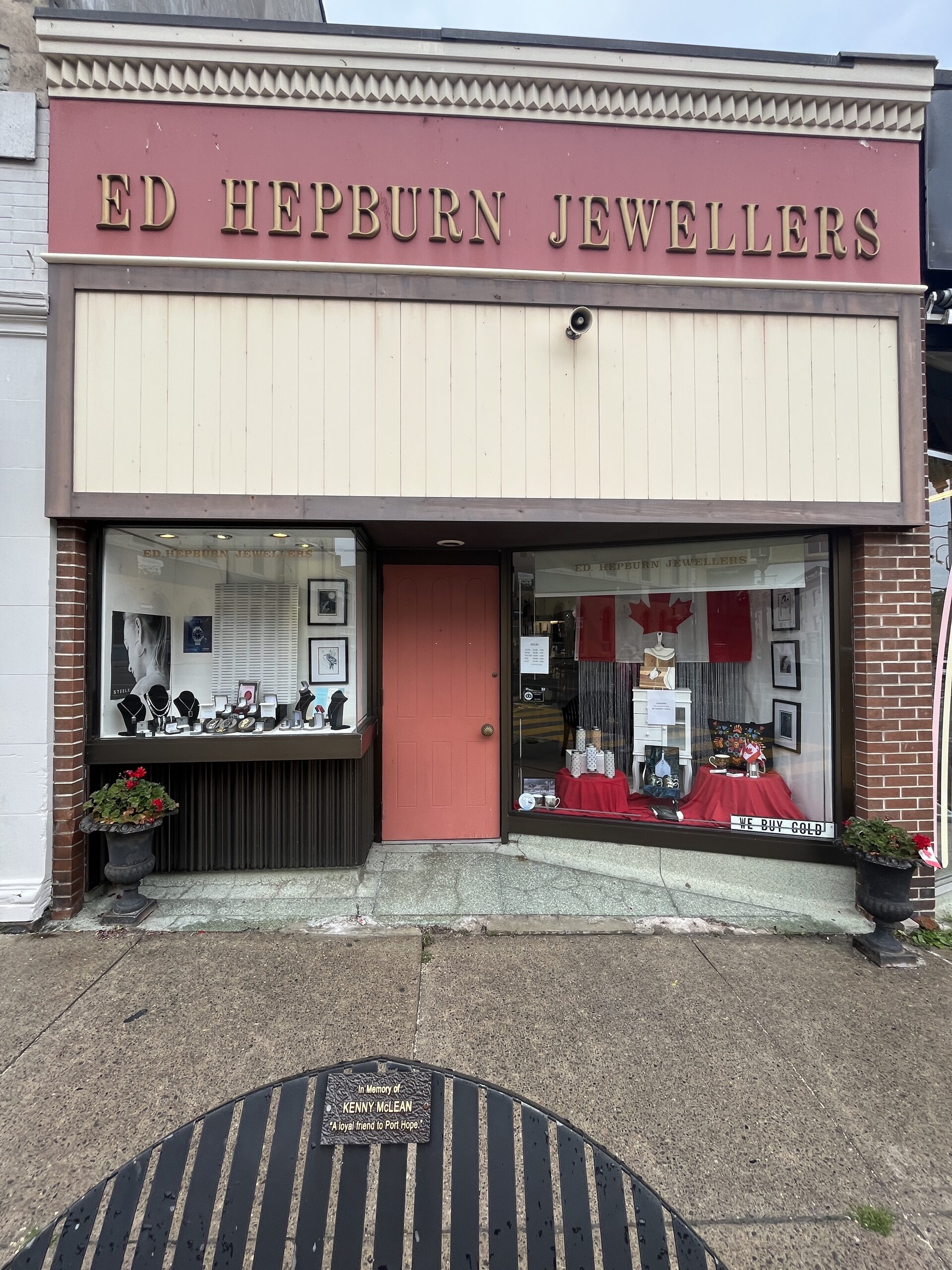 Photo of Ed Hepburn Jewellers storefront.
