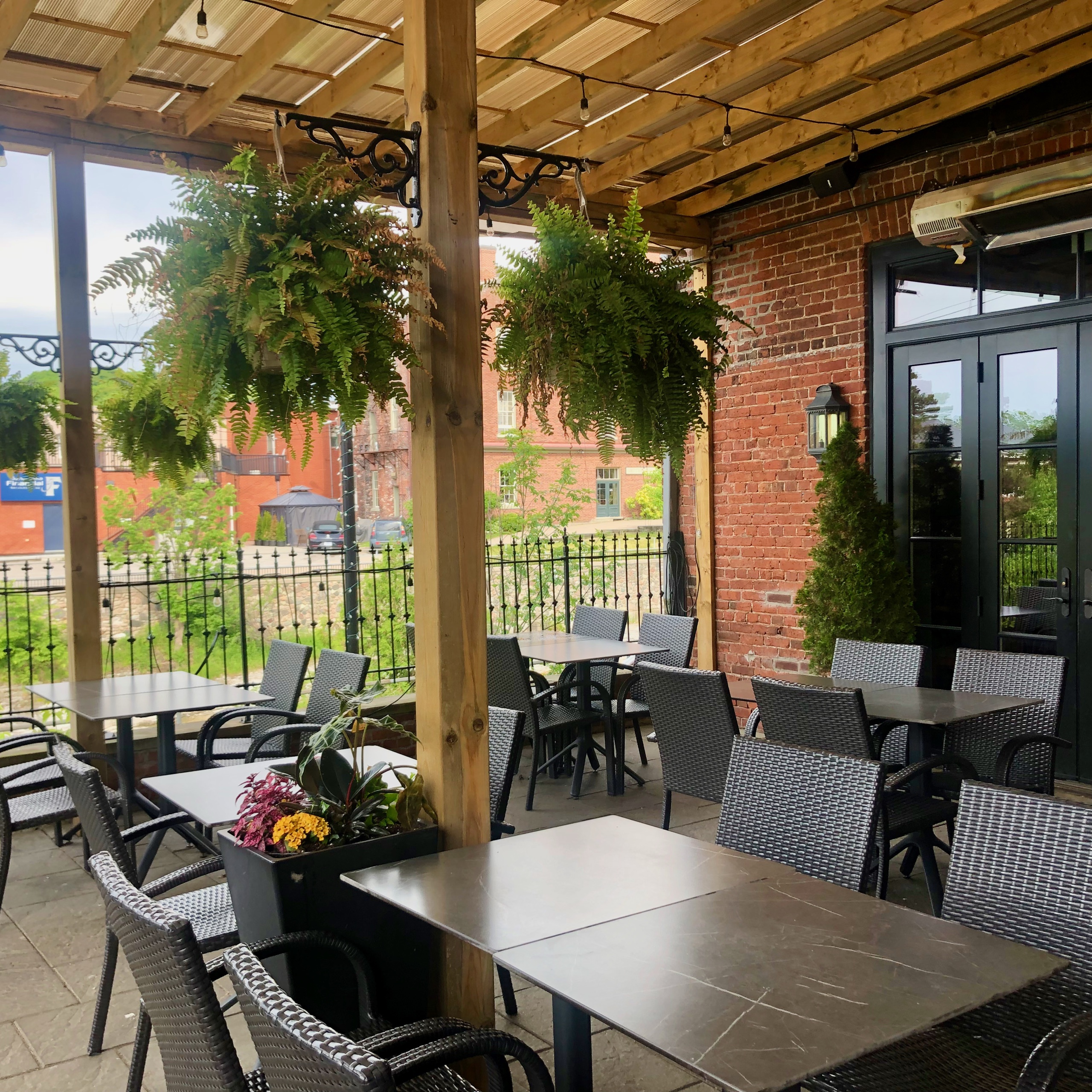 Photo of the patio.