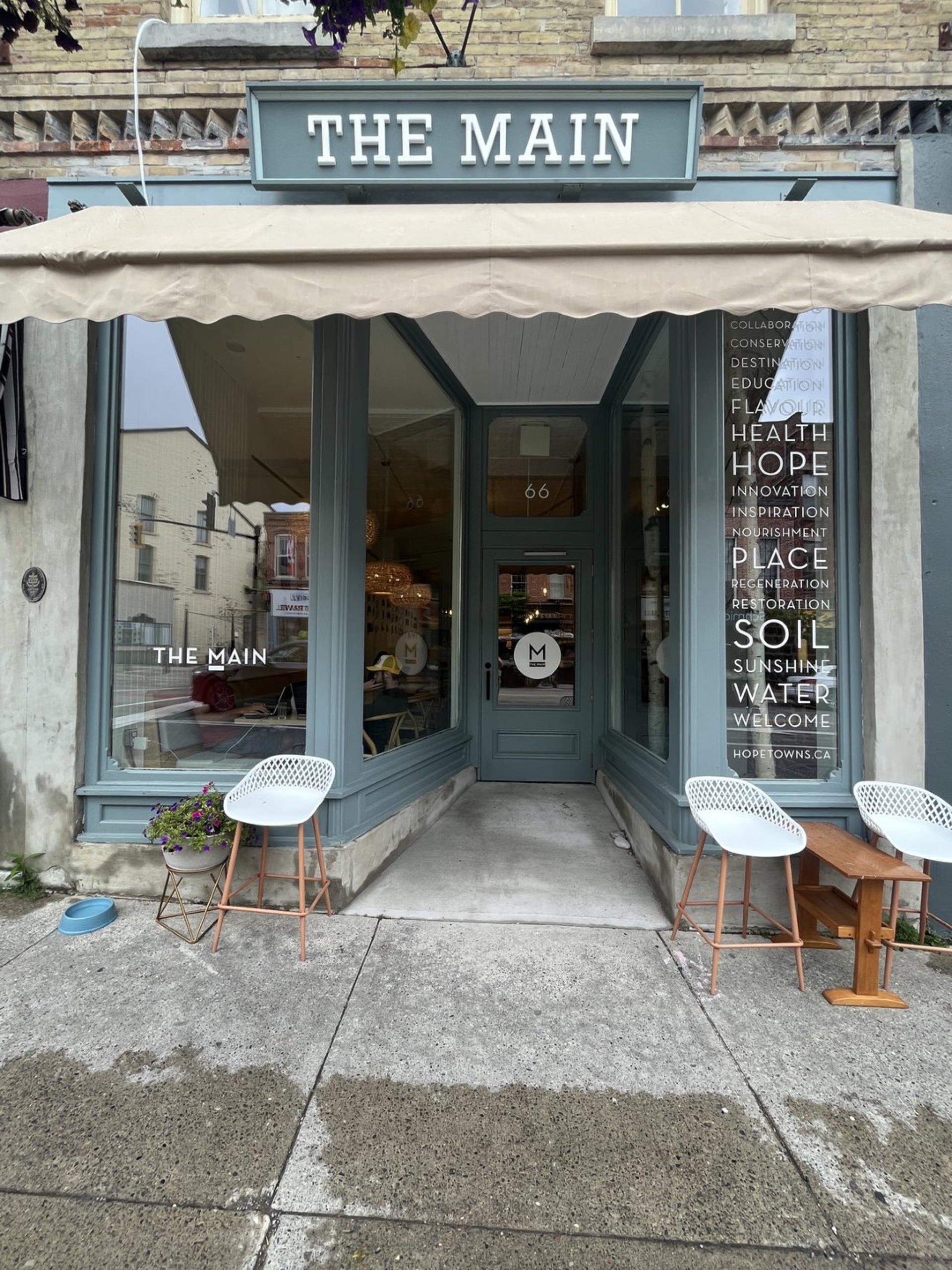 Photo of The Main storefront.