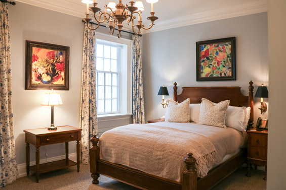 Bedroom at Petit Pont Guest House at Grafton Village Inn