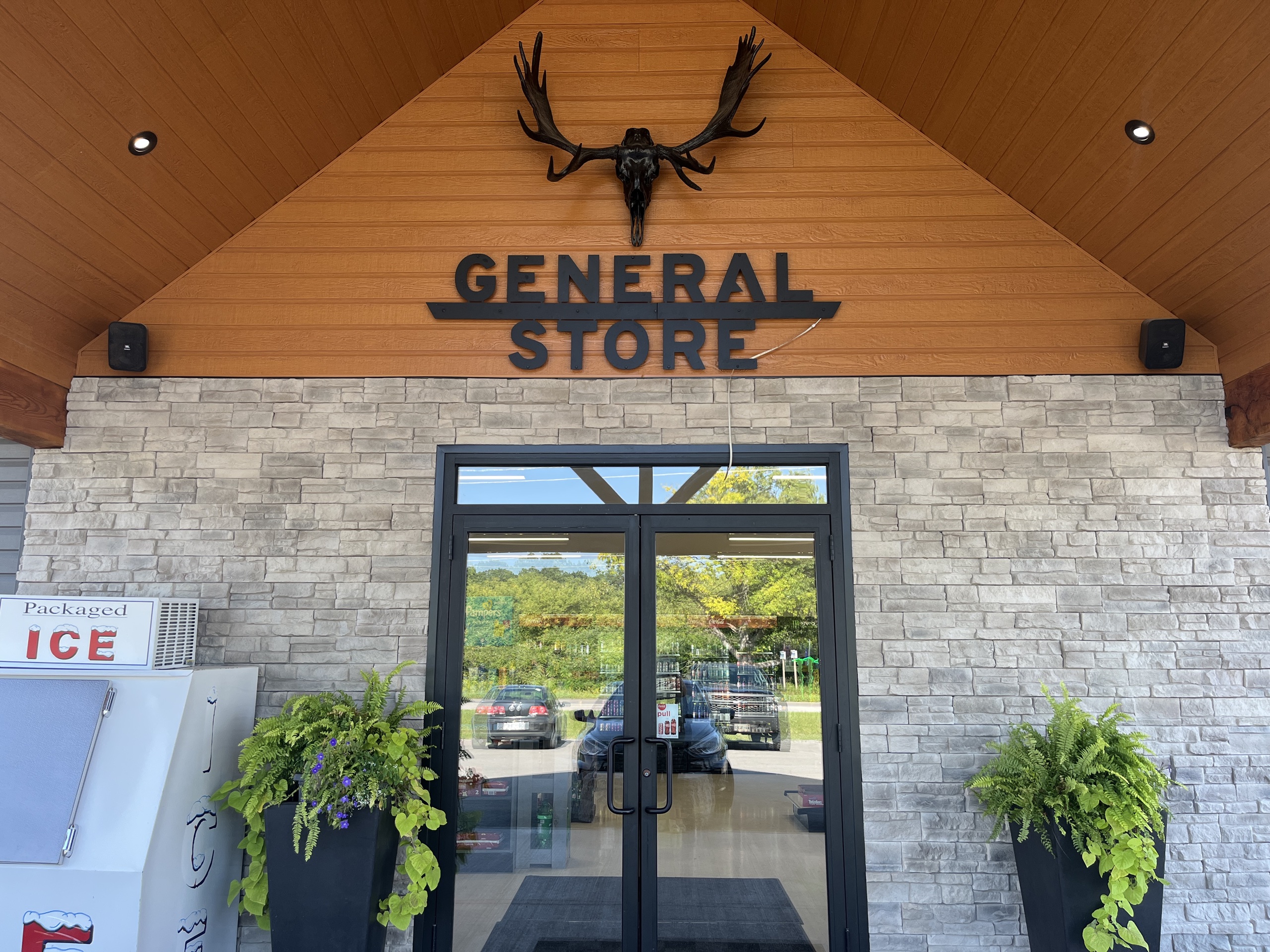 Photo of Sweetleaf General Store entrance.