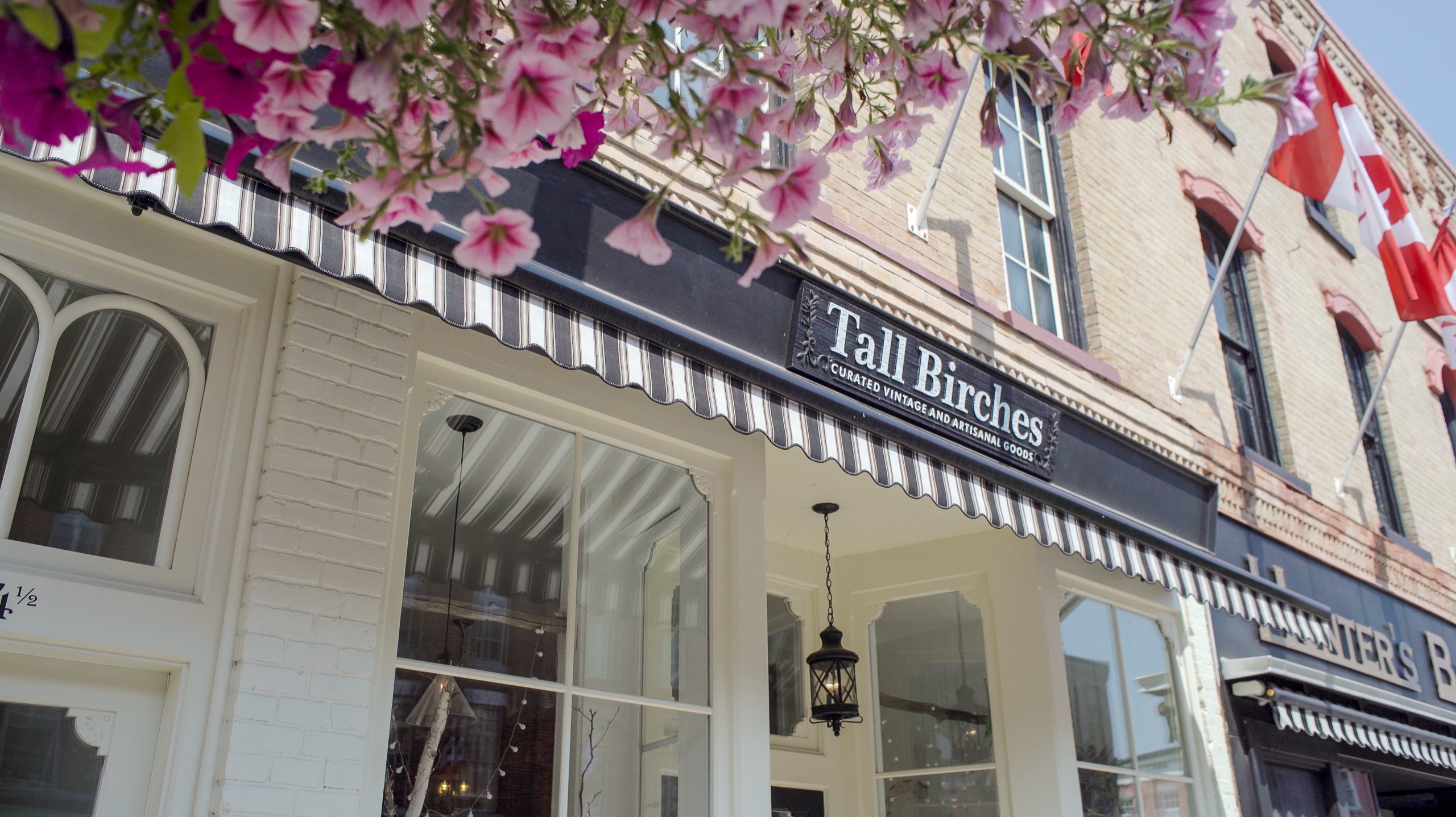 Photo of Tall Birches store front.