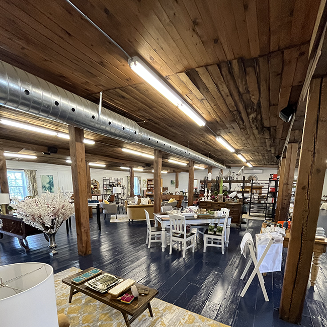 Boutique with a variety of items.