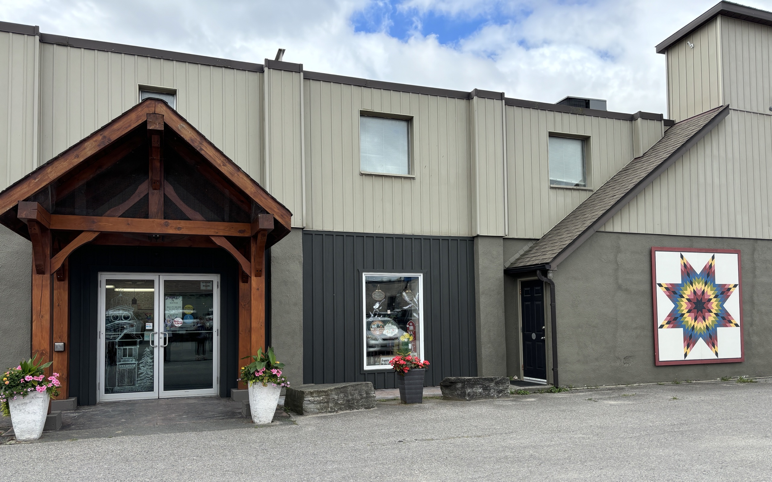 Photo of storefront.