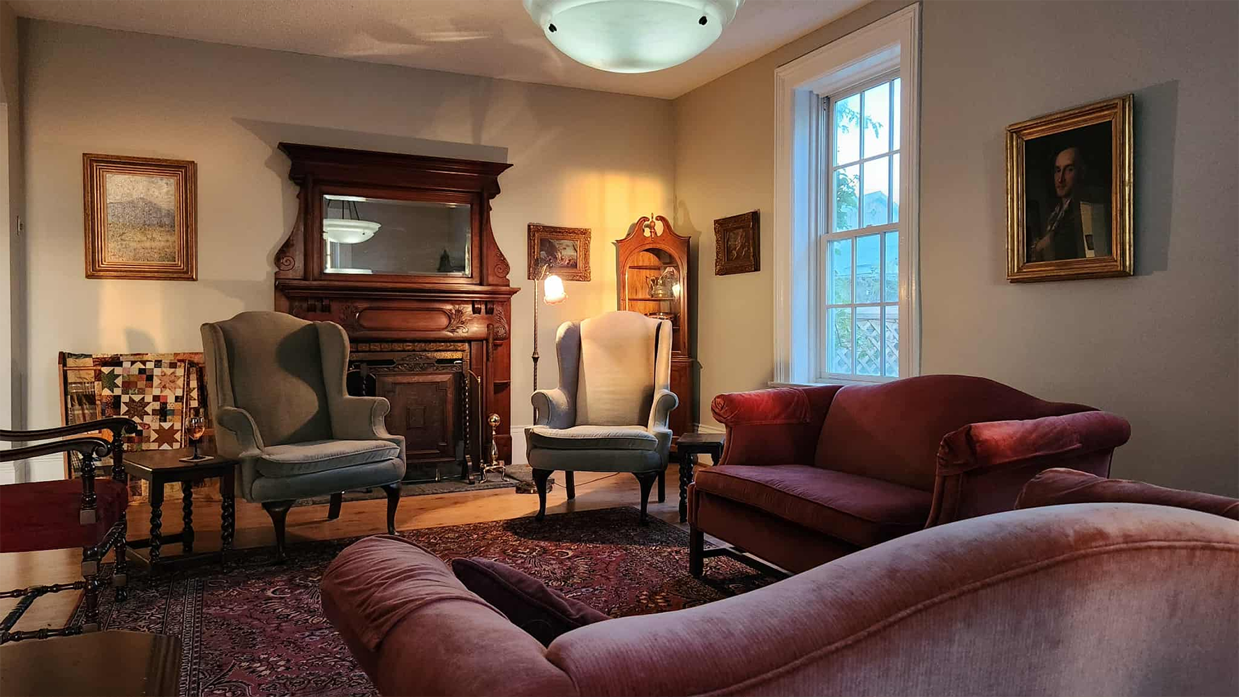 Living room at a retreat