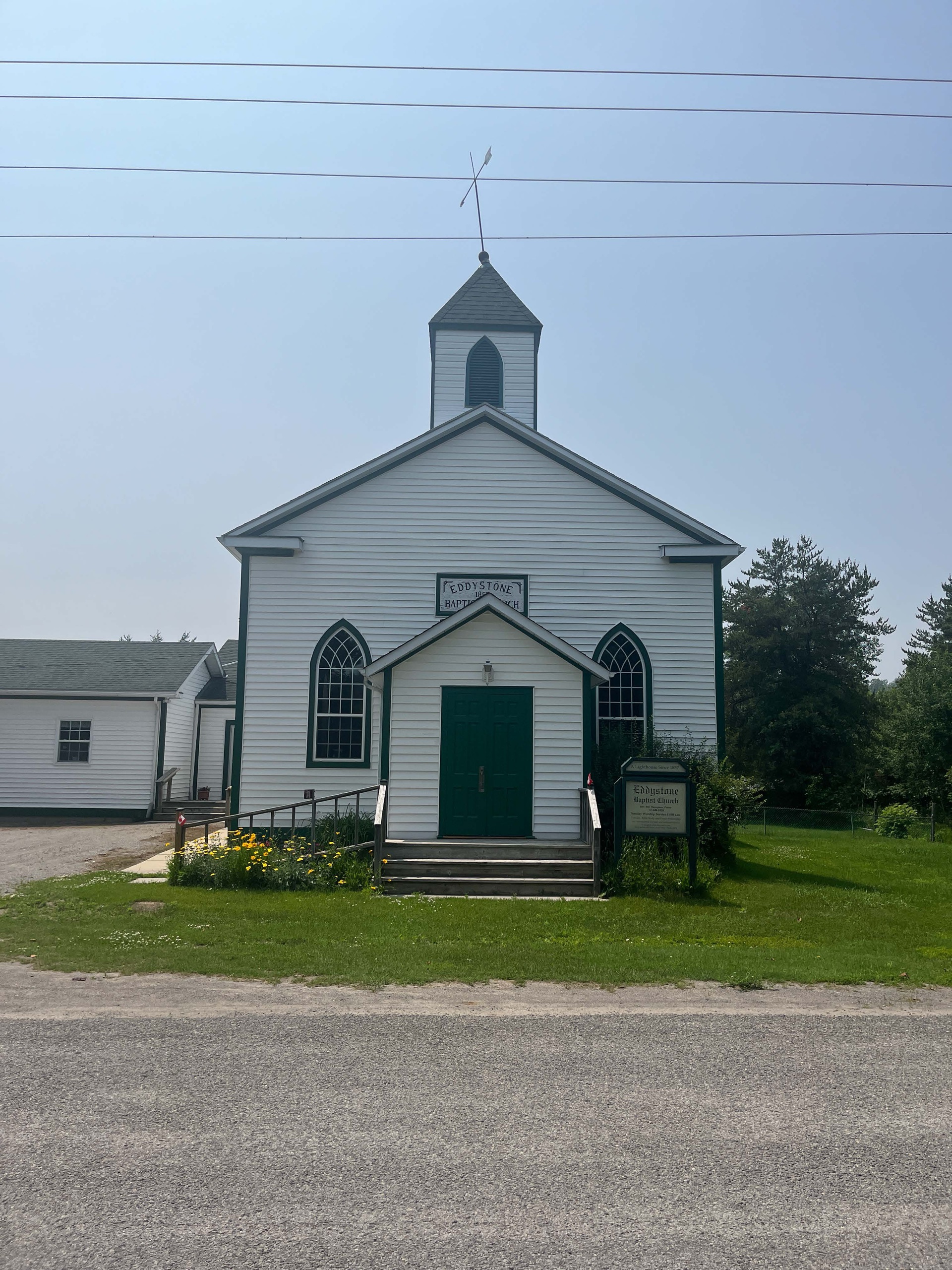 Photo of Eddystone Baptist Church in Grafton.
