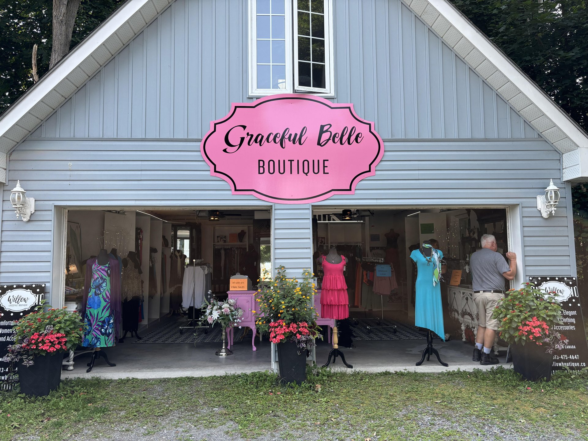 Graceful Belle Boutique storefront.