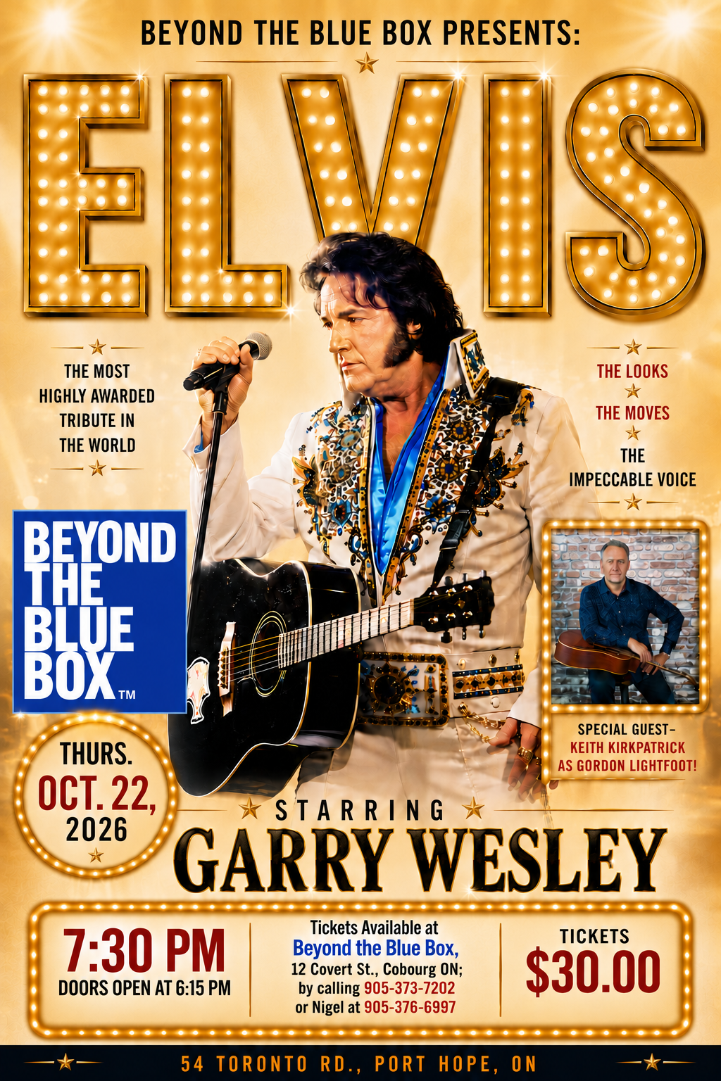 Elvis Starring Garry Wesley