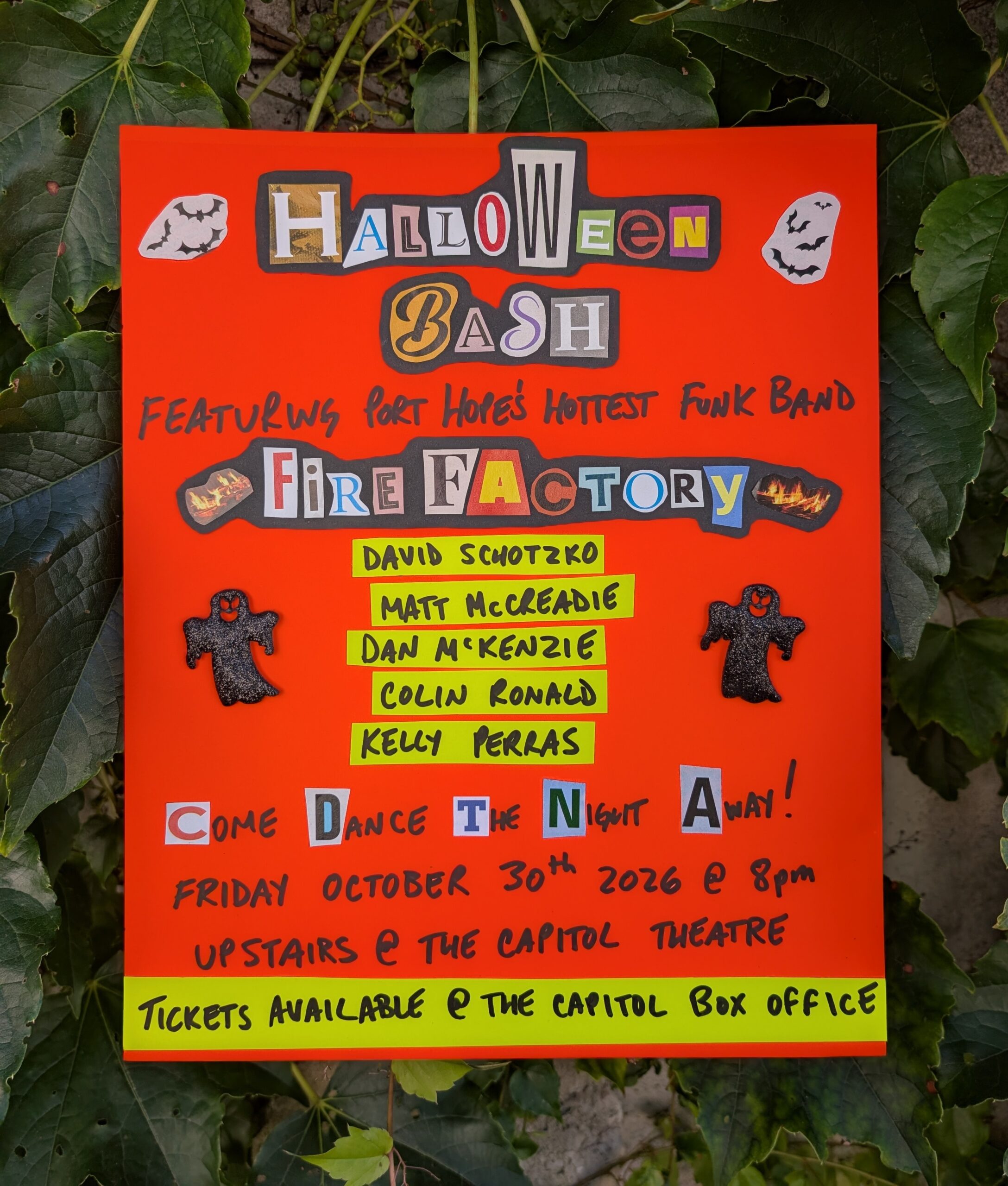 Halloween Bash with Fire Factory! event poster